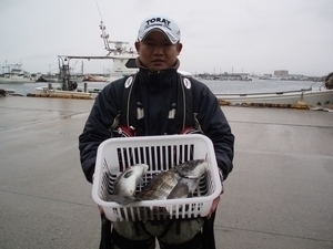 *準優勝した吉松さんの釣果